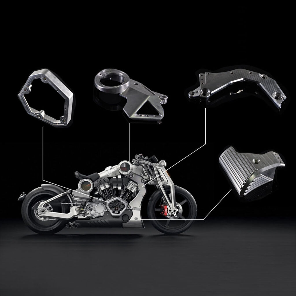 摩托车铝合金手板